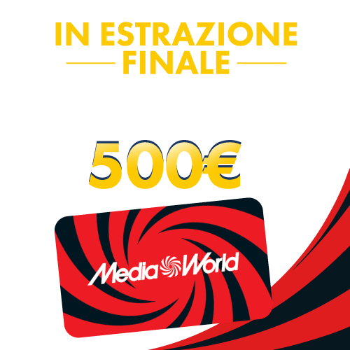 Gift Card Mediaworld da 500 euro
